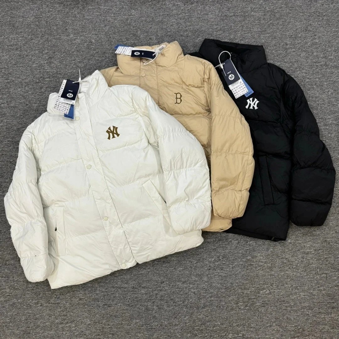 MLB Down Jackets Hooded Team Logo Puffer image 4