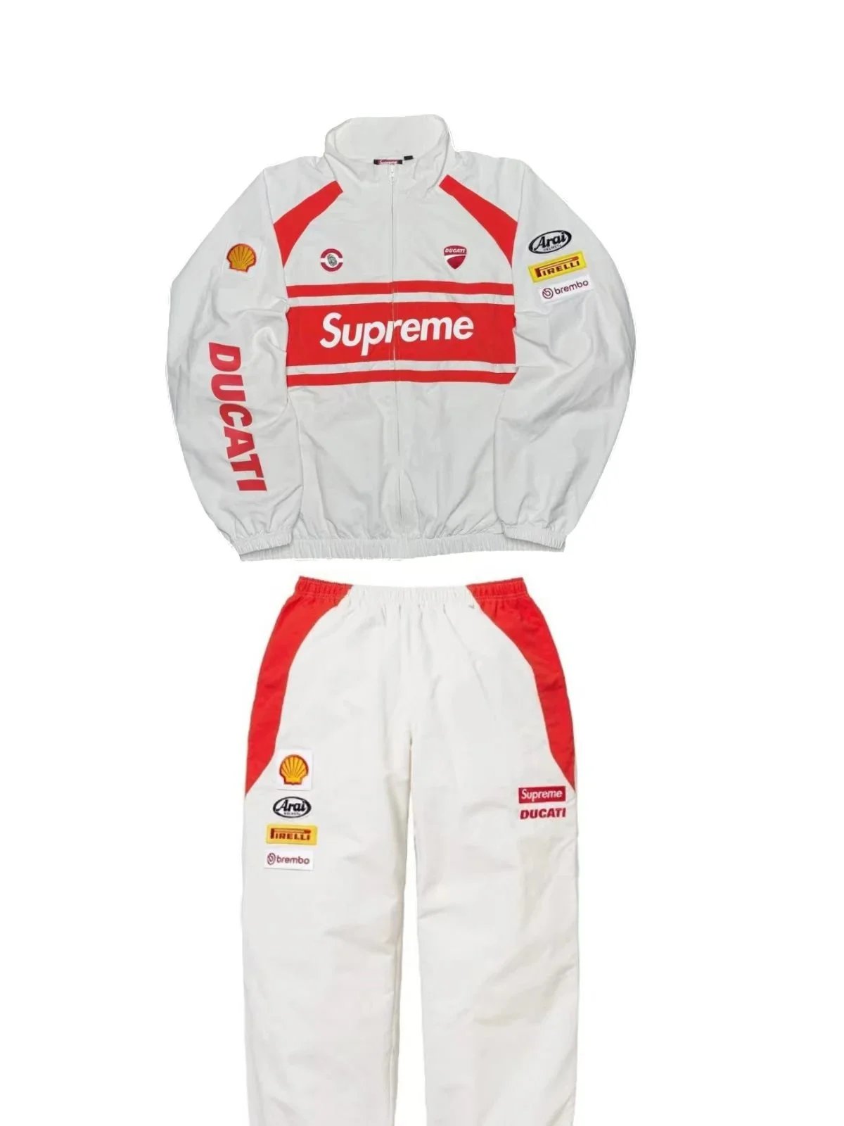 Supreme Box Logo Sweatpants Brown - 3
