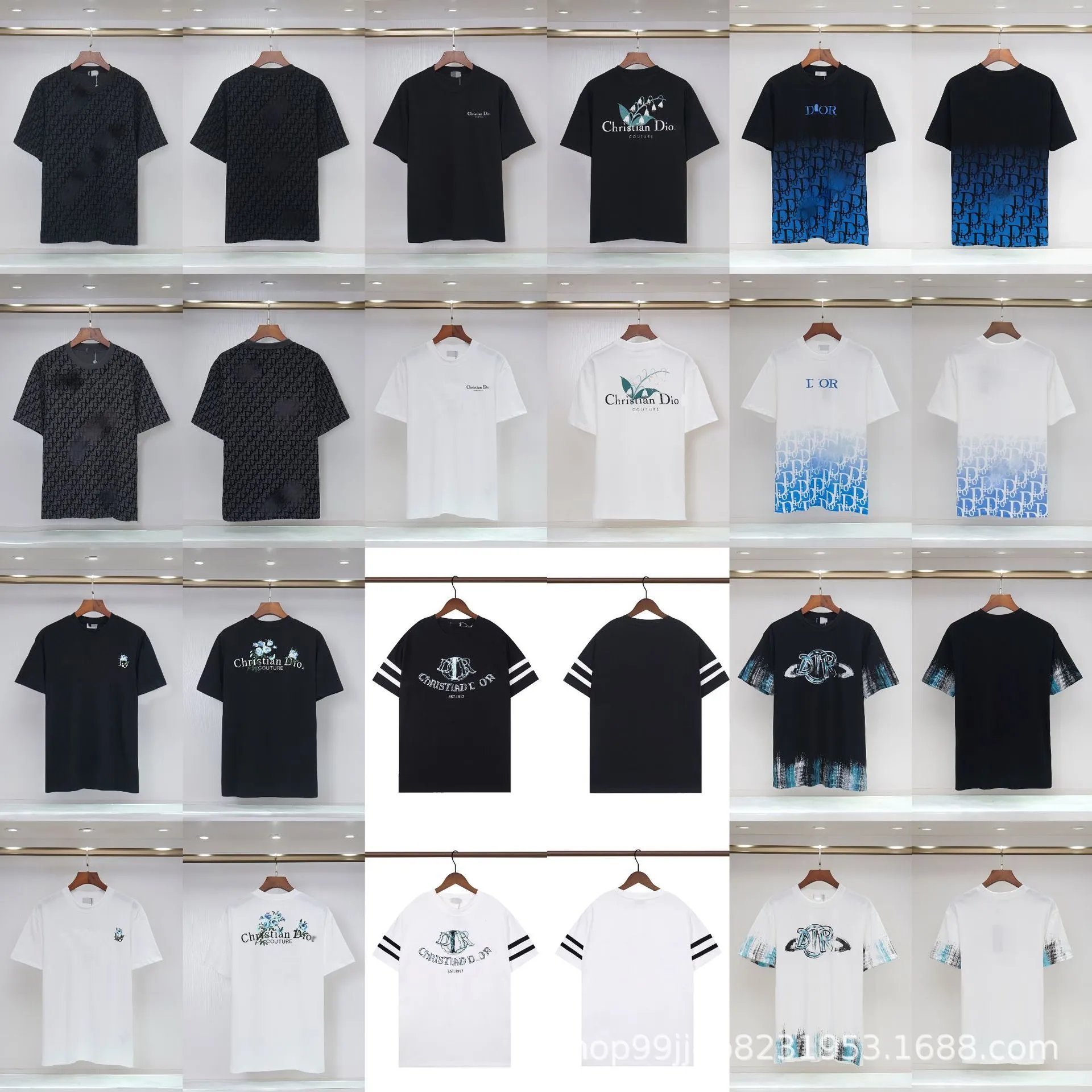 Dior T-Shirts Logo Print image 2