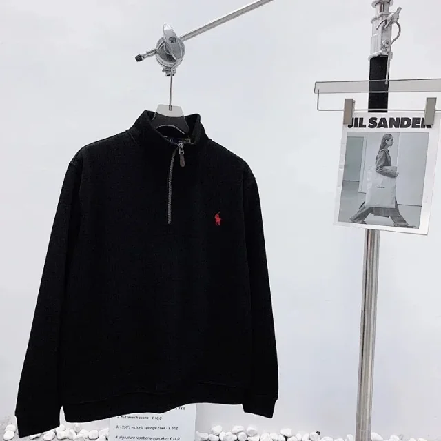 Polo Ralph Lauren Hoodies & Sweatshirts Embroidered Pony Quarter-Zip Sweatshirt product detail image 1