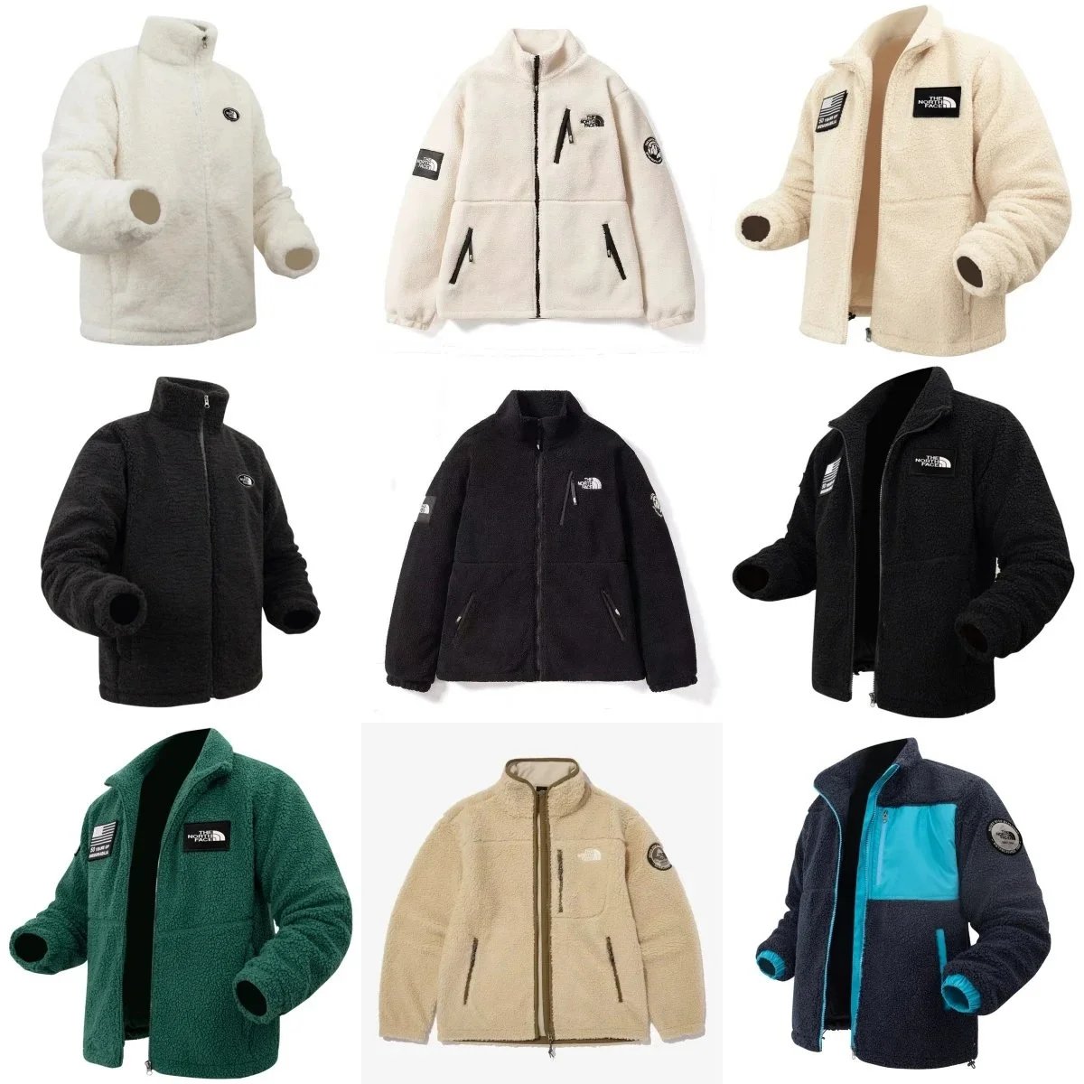 The North Face Jackets Sherpa fleece zip-up jacket image 1
