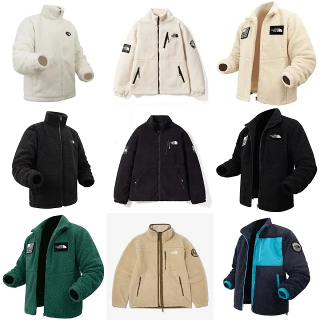 The North Face Jackets Sherpa fleece zip-up jacket product detail image 3