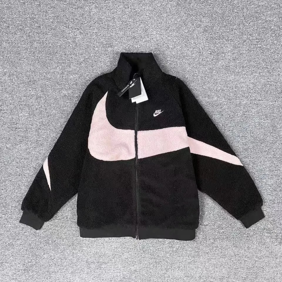 Nike Down Jackets Hooded Puffer — 6546 black powder