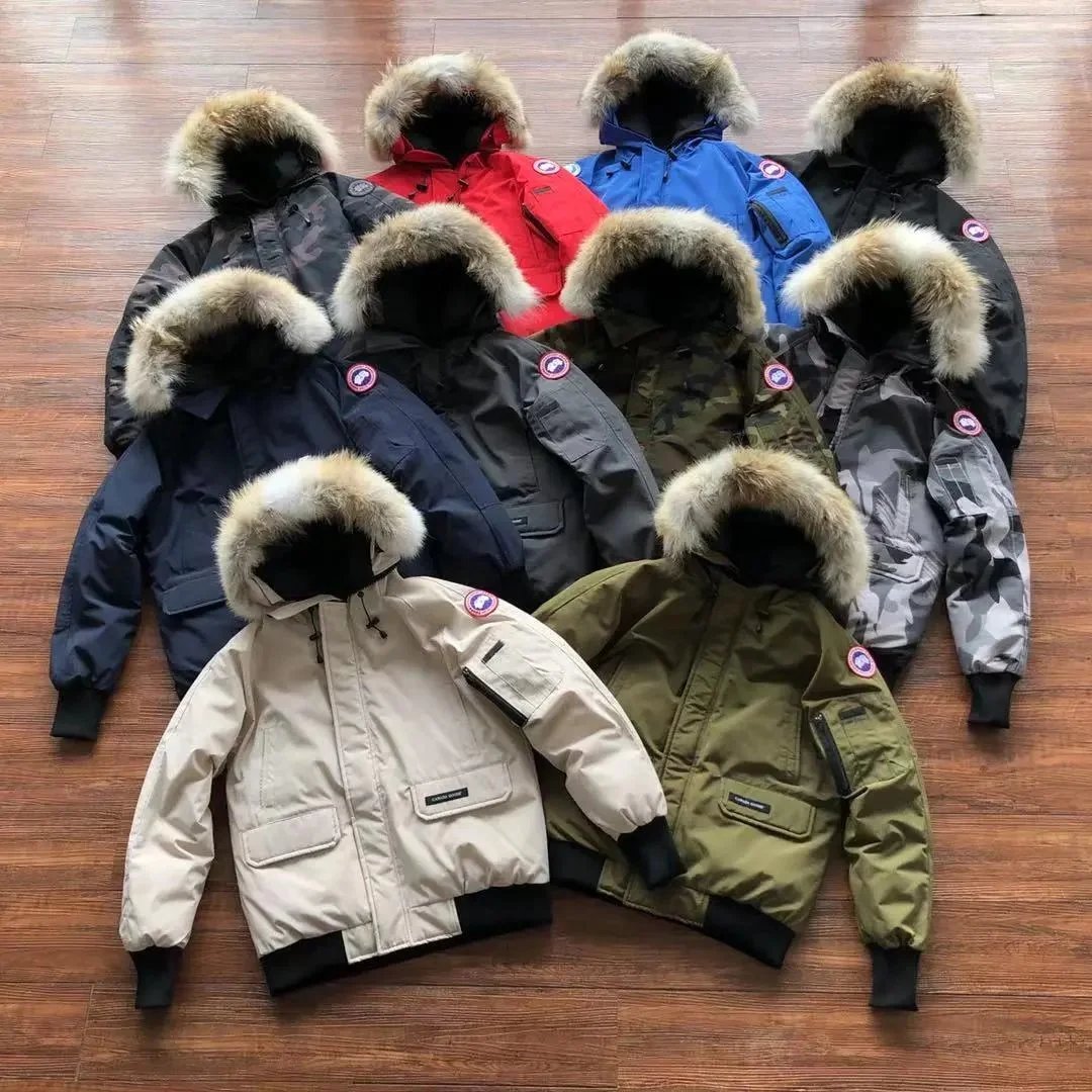 Canada Goose Down Jackets Fur-Trim Hooded Jacket image 4