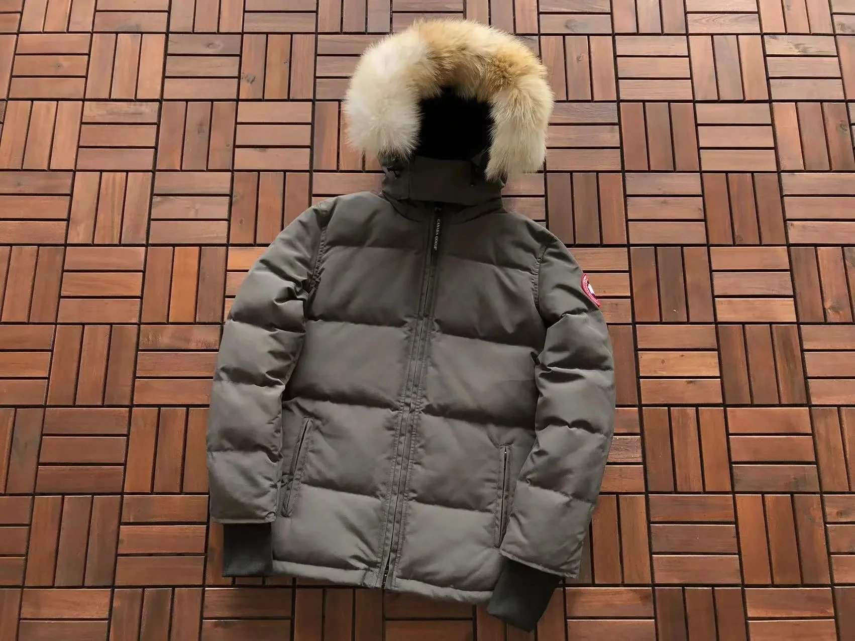 Canada Goose Down Jackets Fur-Trim Hooded Jacket image 12