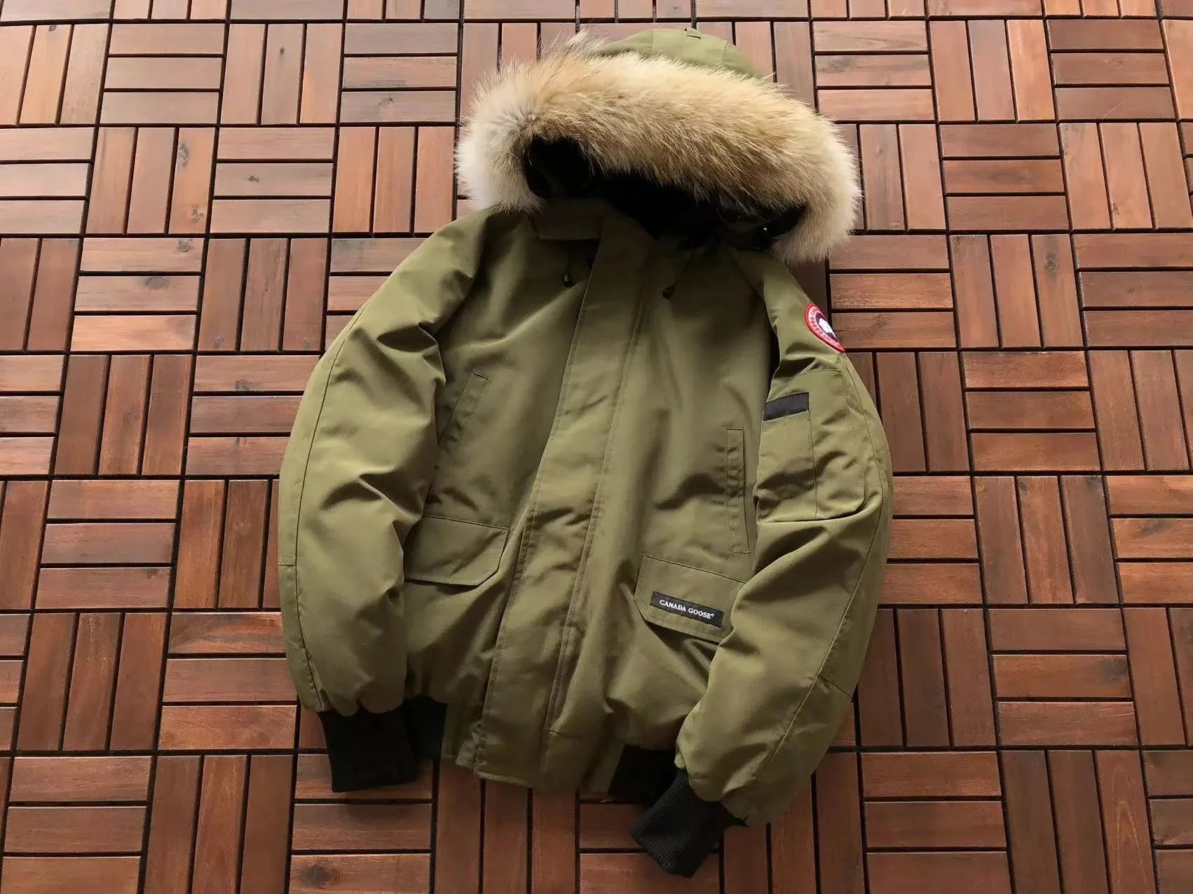Canada Goose Down Jackets Fur-Trim Hooded Jacket — 17