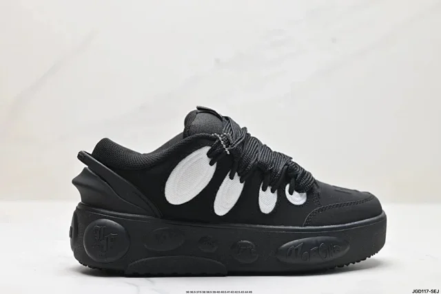Unbranded Sneakers Platform with teardrop mesh panels product detail image 5