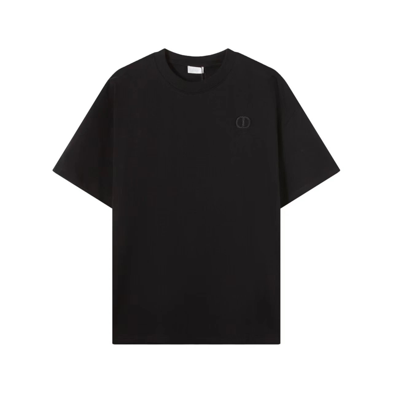 Dior T-Shirts Logo Print — Q99 Black