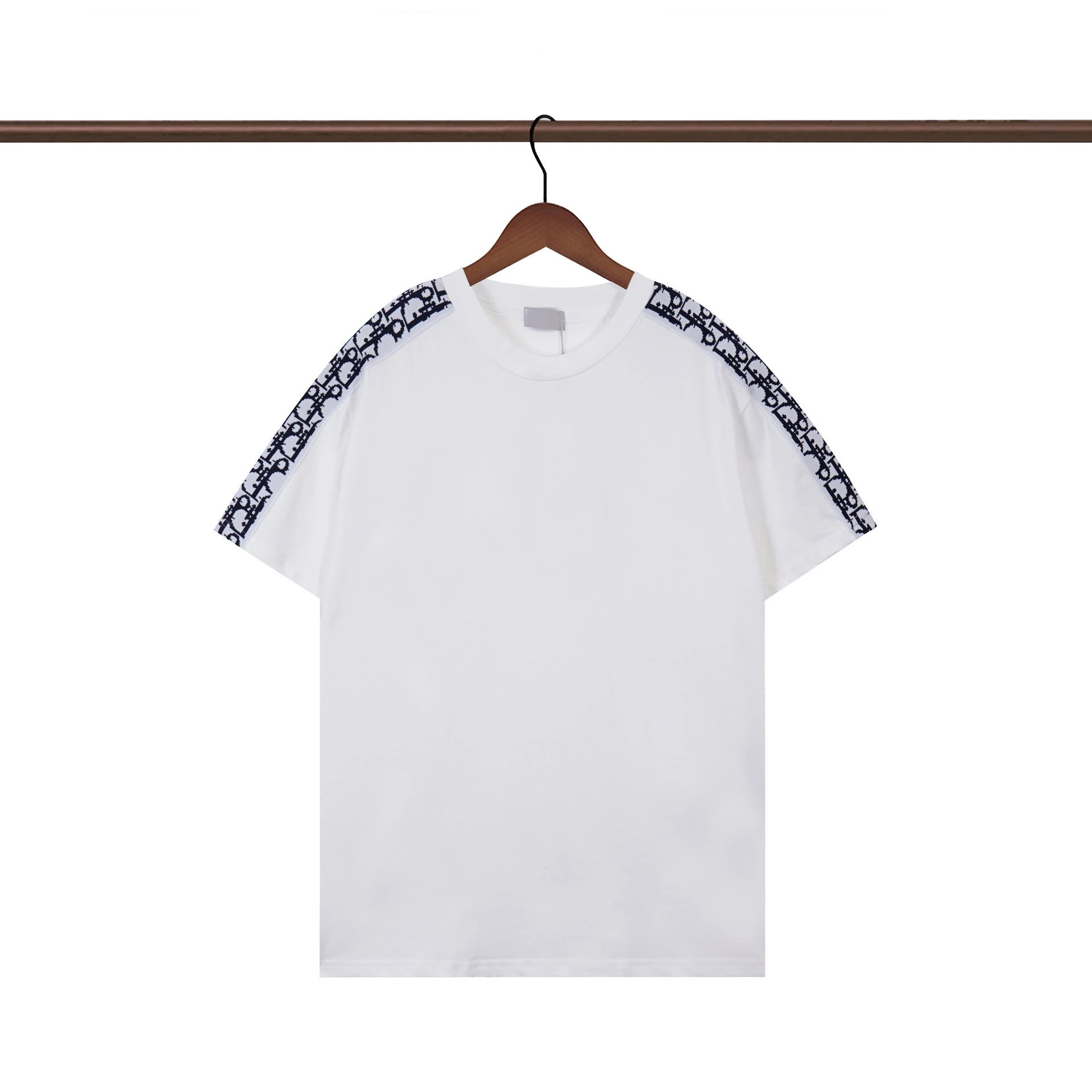 Dior T-Shirts Logo Print — R371 white