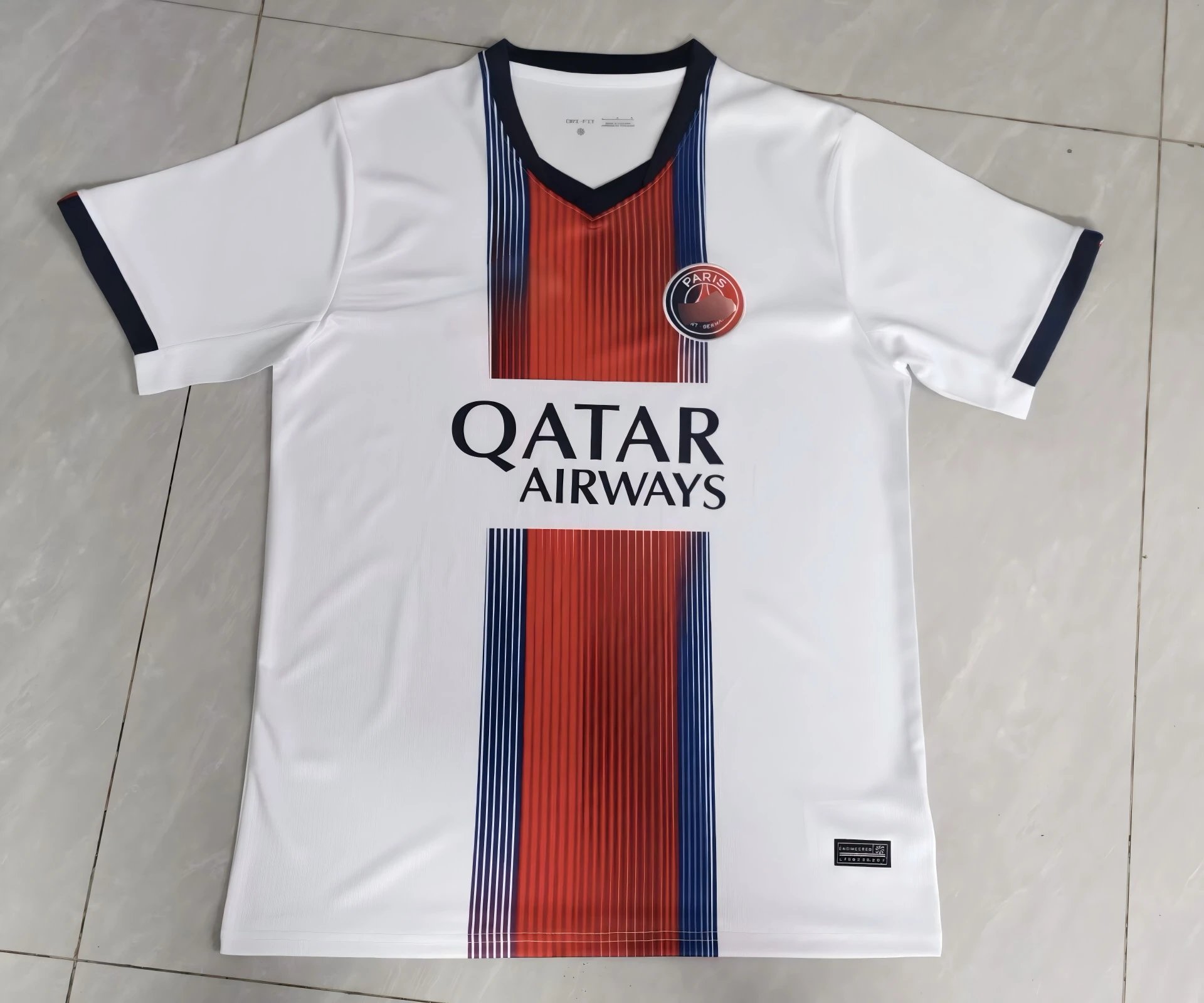 Paris Saint-Germain Football Jerseys Club jersey — 2627 Paris guest S-2 XL(without a star.)