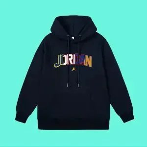 Air Jordan Wordmark Hoodie Black