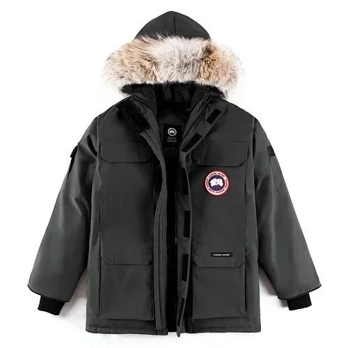 Canada Goose Down Jackets Expedition fur-trim hood parka product detail image 9