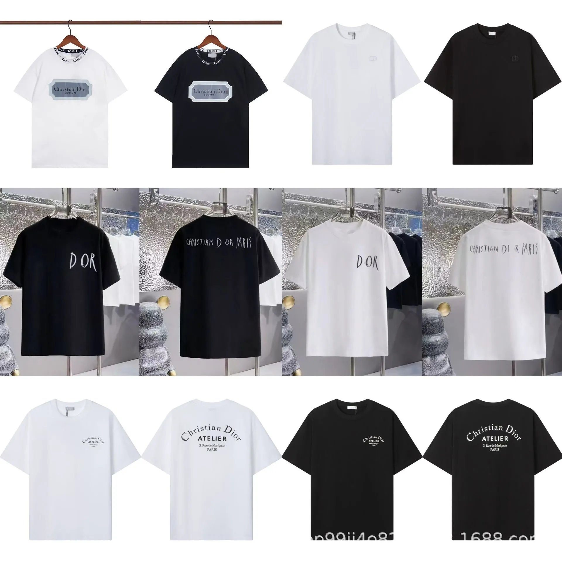 Dior T-Shirts Logo Print image 3