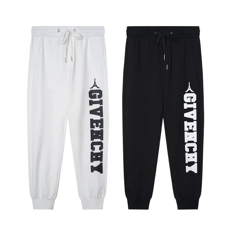Loewe Anagram Embroidered Black Sweatpants - 8