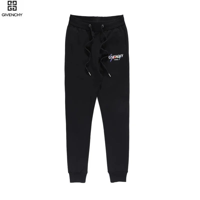 Givenchy Trousers Logo-Print Drawstring Jogger — 08