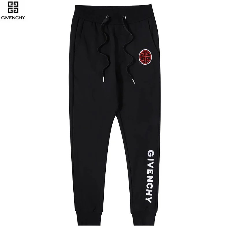 Givenchy Trousers Logo-Print Drawstring Jogger — 16