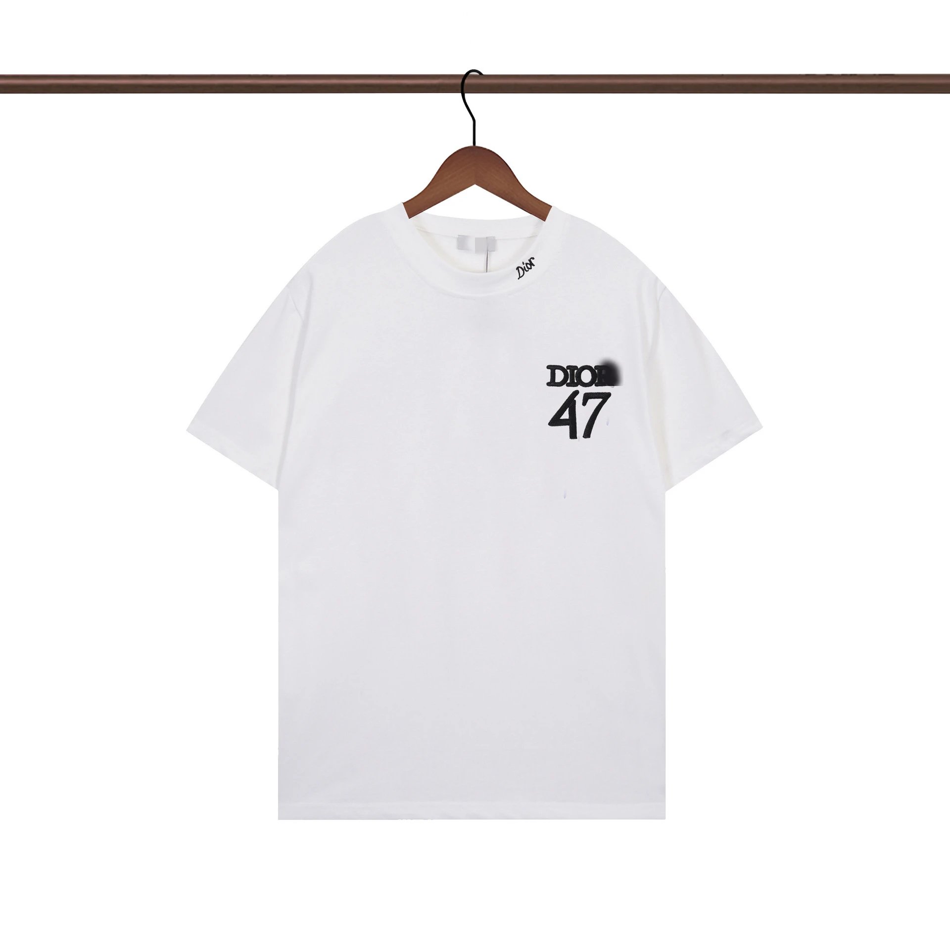 Dior T-Shirts Logo Print — R362 white