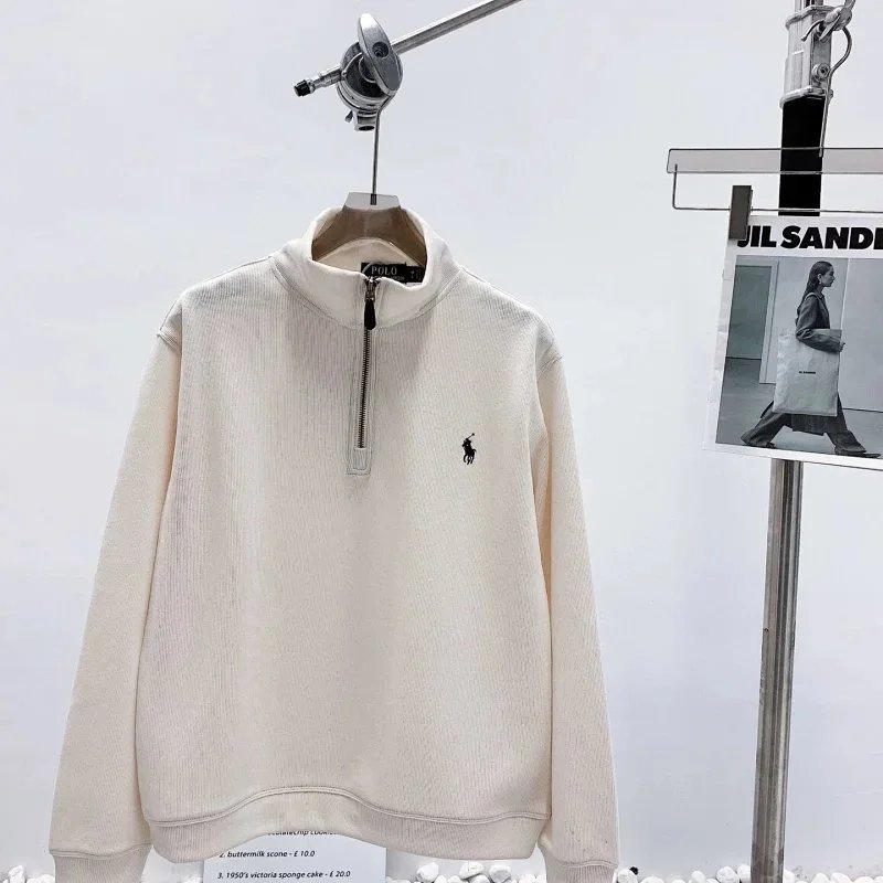 Polo Ralph Lauren Hoodies & Sweatshirts Embroidered Pony Quarter-Zip Sweatshirt image 3