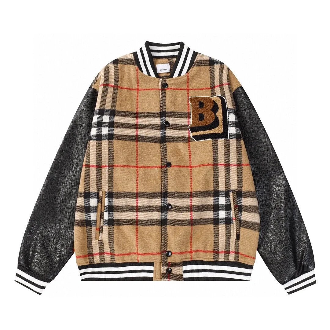 Burberry Check-Trimmed Crewneck Sweatshirt White Sweater - 7