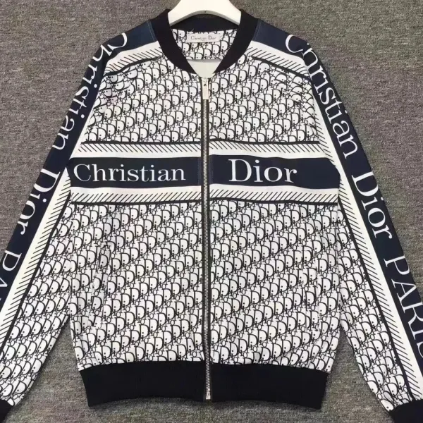 Dior Oblique Monogram Tracksuit Set Beige Multicolor - 3
