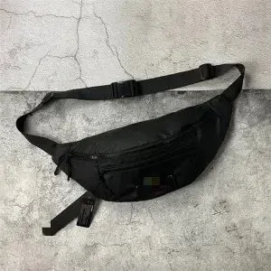Design Utility Waist Bag Black Belt Bag - 1