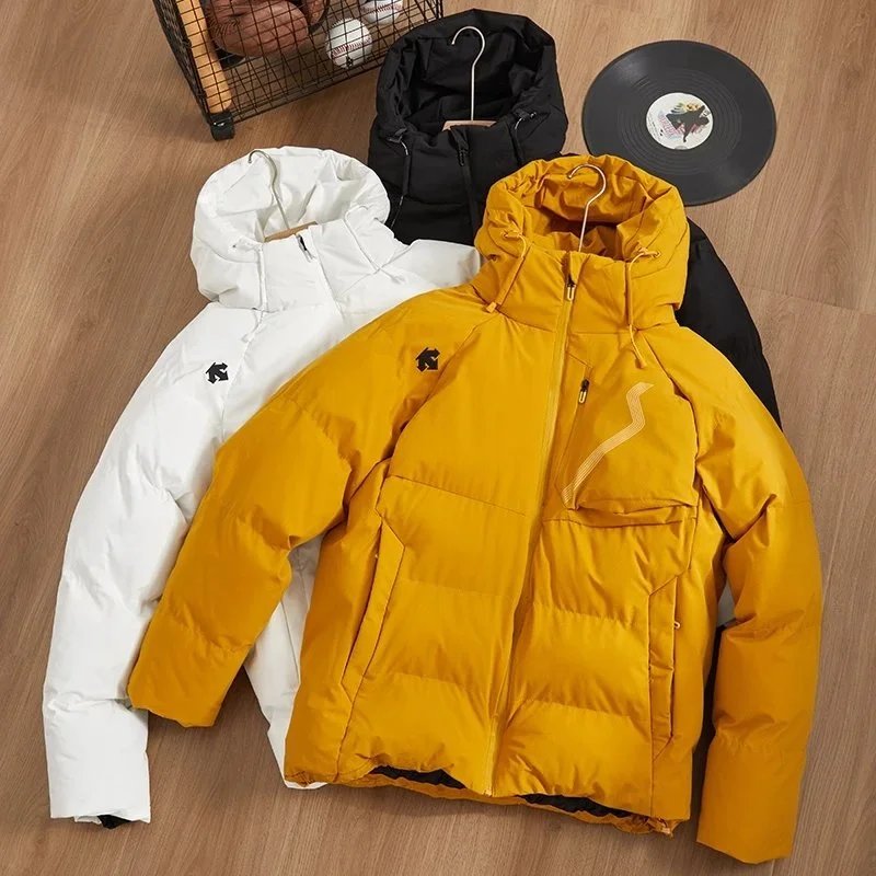 Descente Jackets Hooded zip-up jacket with chest zip pocket image 11