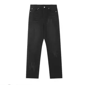 Unbranded Jeans Graphic Print Straight-Leg image 12