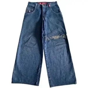 Unbranded Jeans Graphic Print Straight-Leg — 25