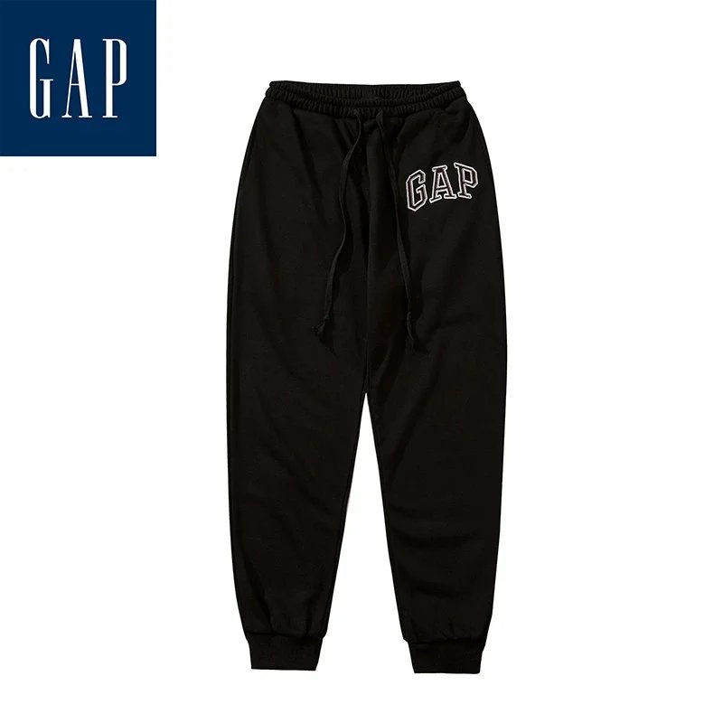 GAP Logo Embroidered Drawstring Shorts Navy - 9