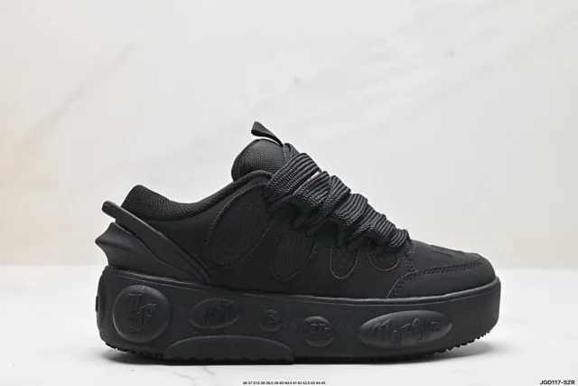 Unbranded Sneakers Platform with teardrop mesh panels product detail image 1