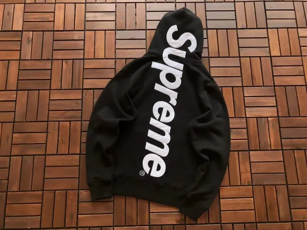 Supreme Box Logo Hoodie Black - 1