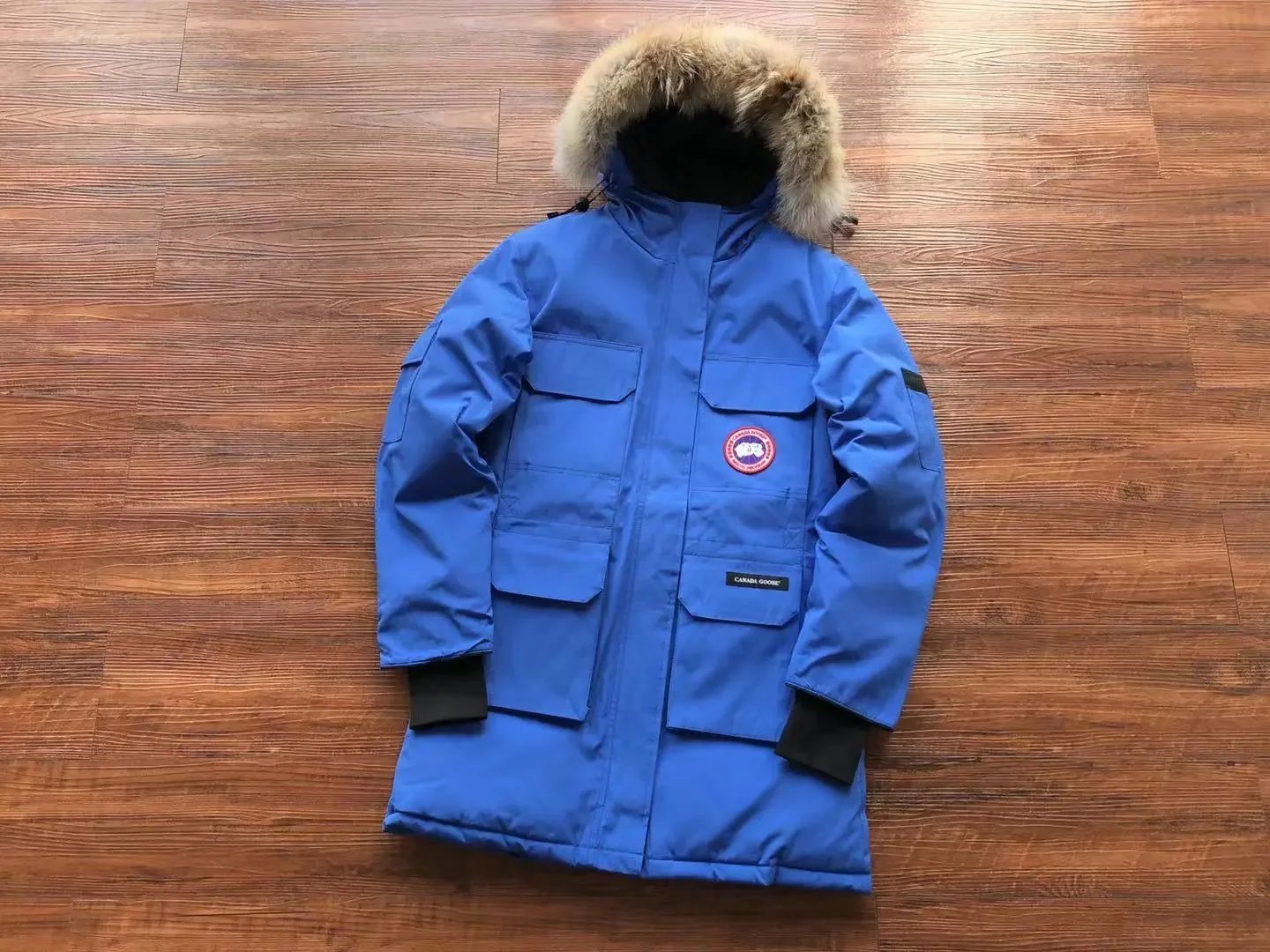 Canada Goose Down Jackets Fur-Trim Hooded Parka — 08