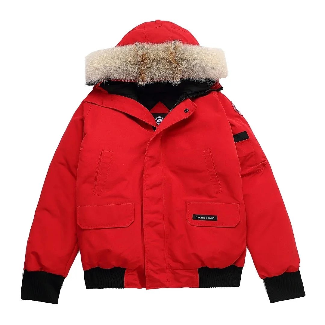 Canada Goose Down Jackets Hooded Parka with Fur Trim — 11