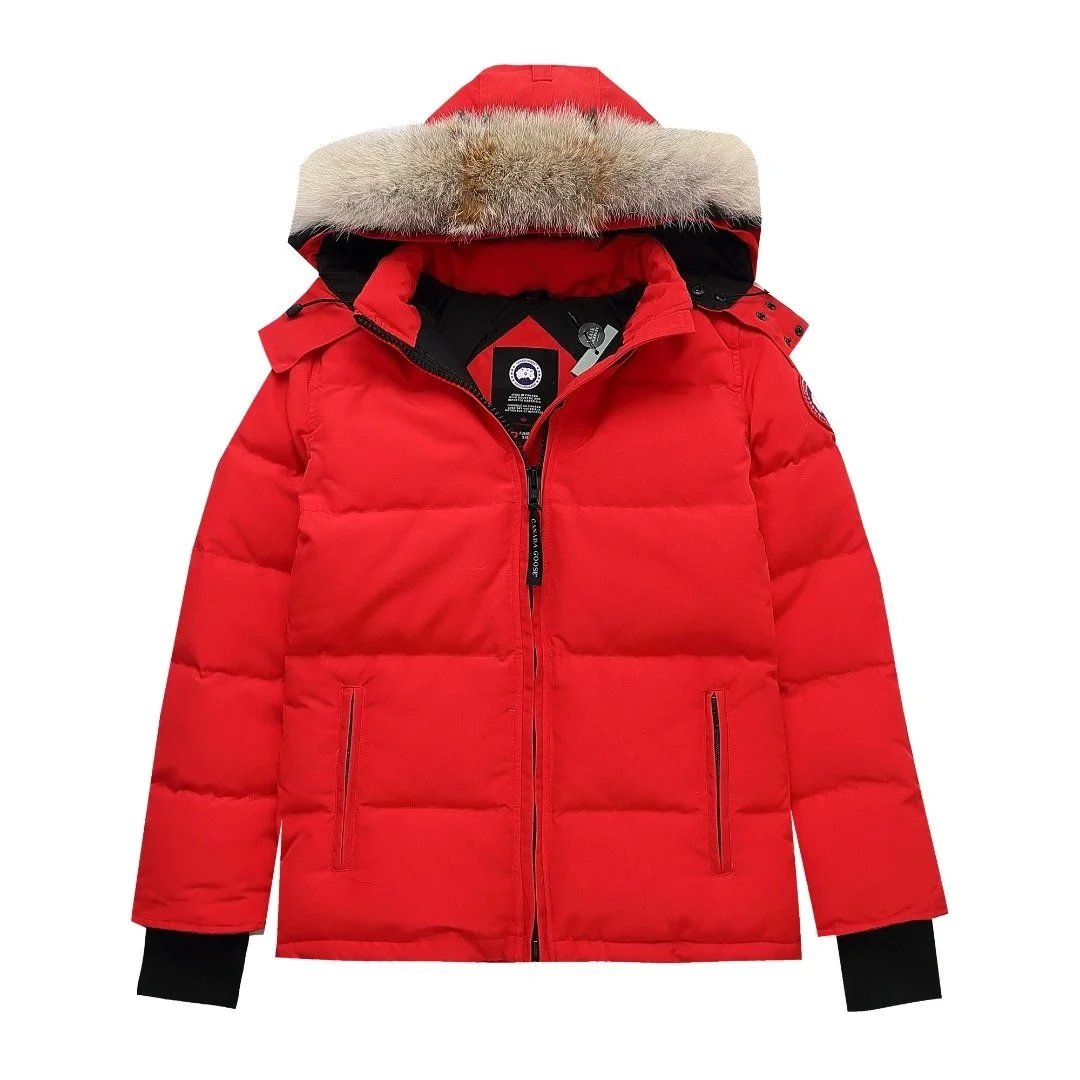 Canada Goose Down Jackets Hooded Parka with Fur Trim — 25