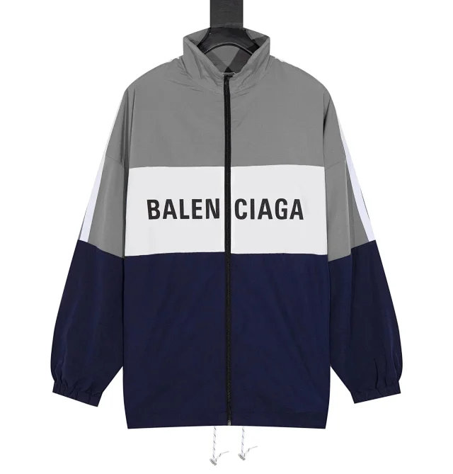Burberry Jackets Logo and check-print jacket styles product detail image 6
