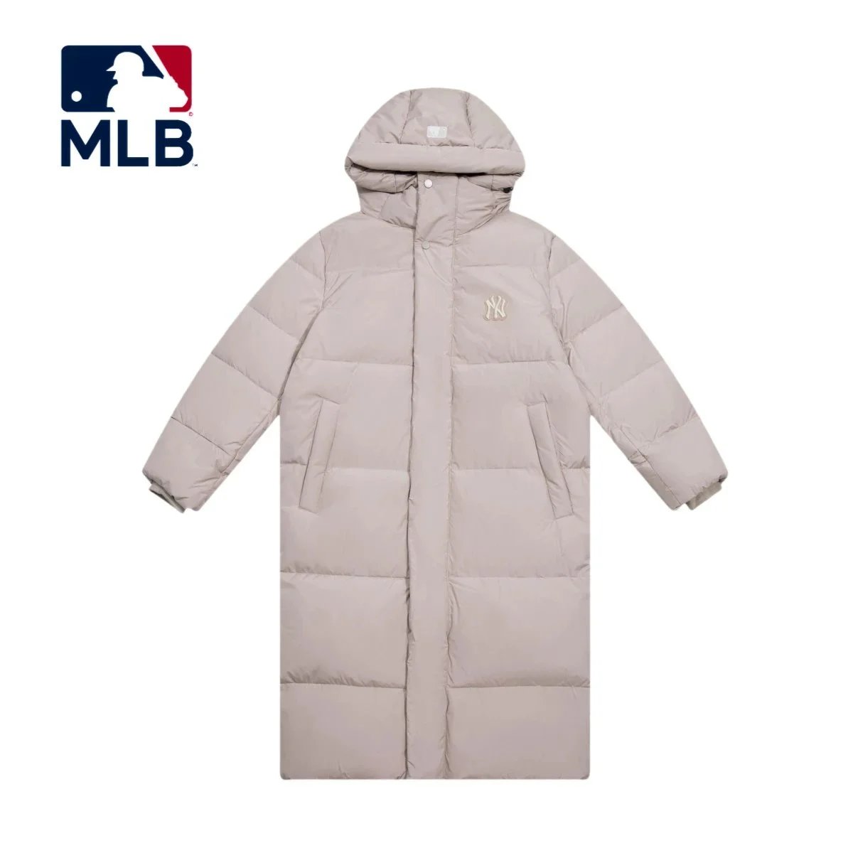 MLB Down Jackets Hooded Team Logo Puffer image 2