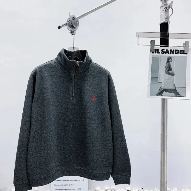 Polo Ralph Lauren Hoodies & Sweatshirts Embroidered Pony Quarter-Zip Sweatshirt product detail image 3