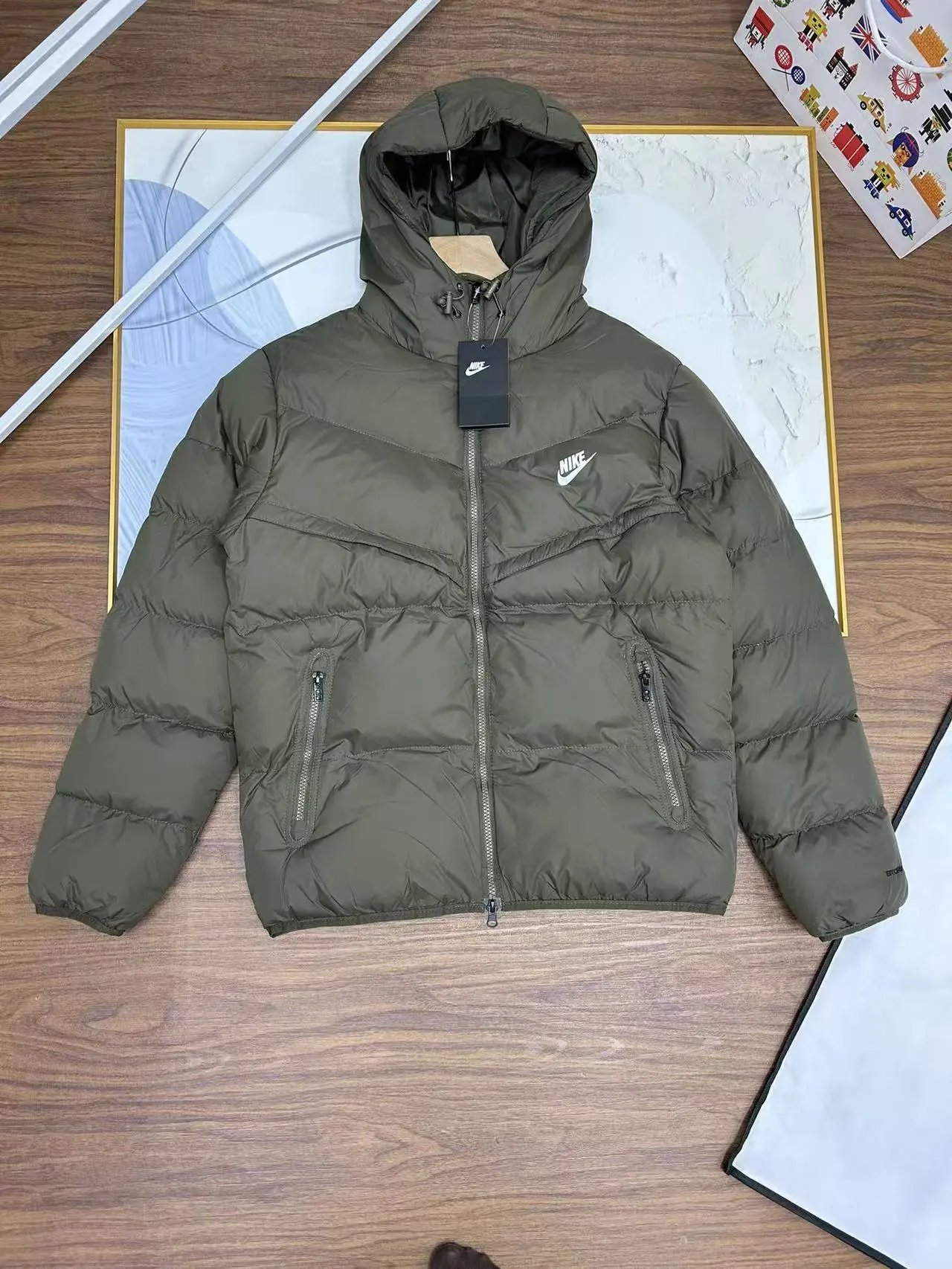 Nike Down Jackets Hooded Puffer image 4