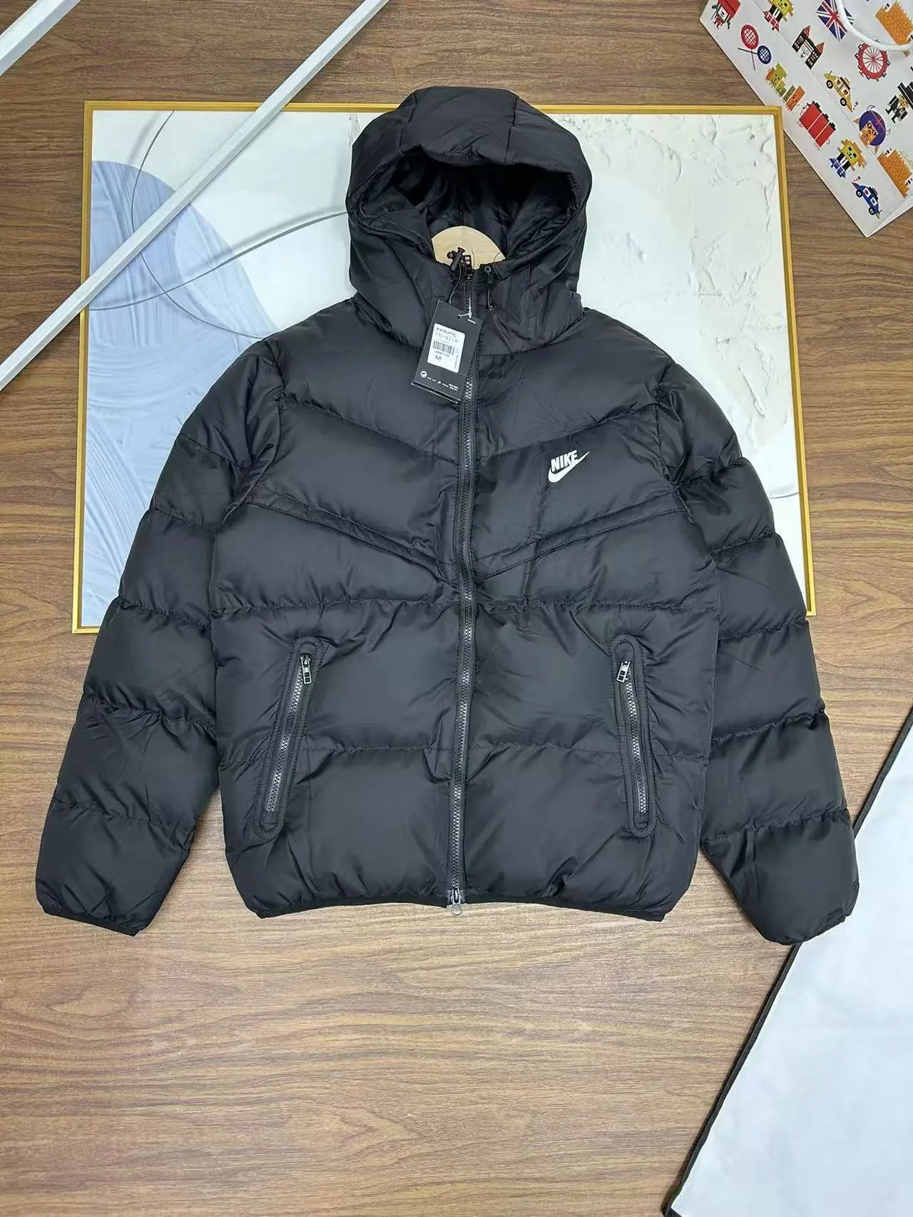 Nike Down Jackets Hooded Puffer image 2