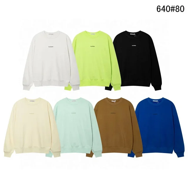 Acne Studios Hoodies & Sweatshirts Logo Crewneck Sweatshirt product detail image 3