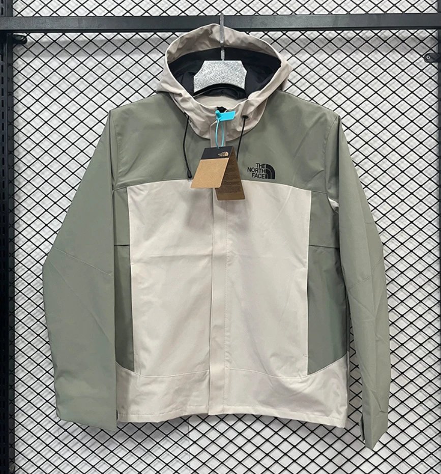Arc'teryx Jackets Hooded zip-up shell jacket — F 701 Payment B gray-green surface