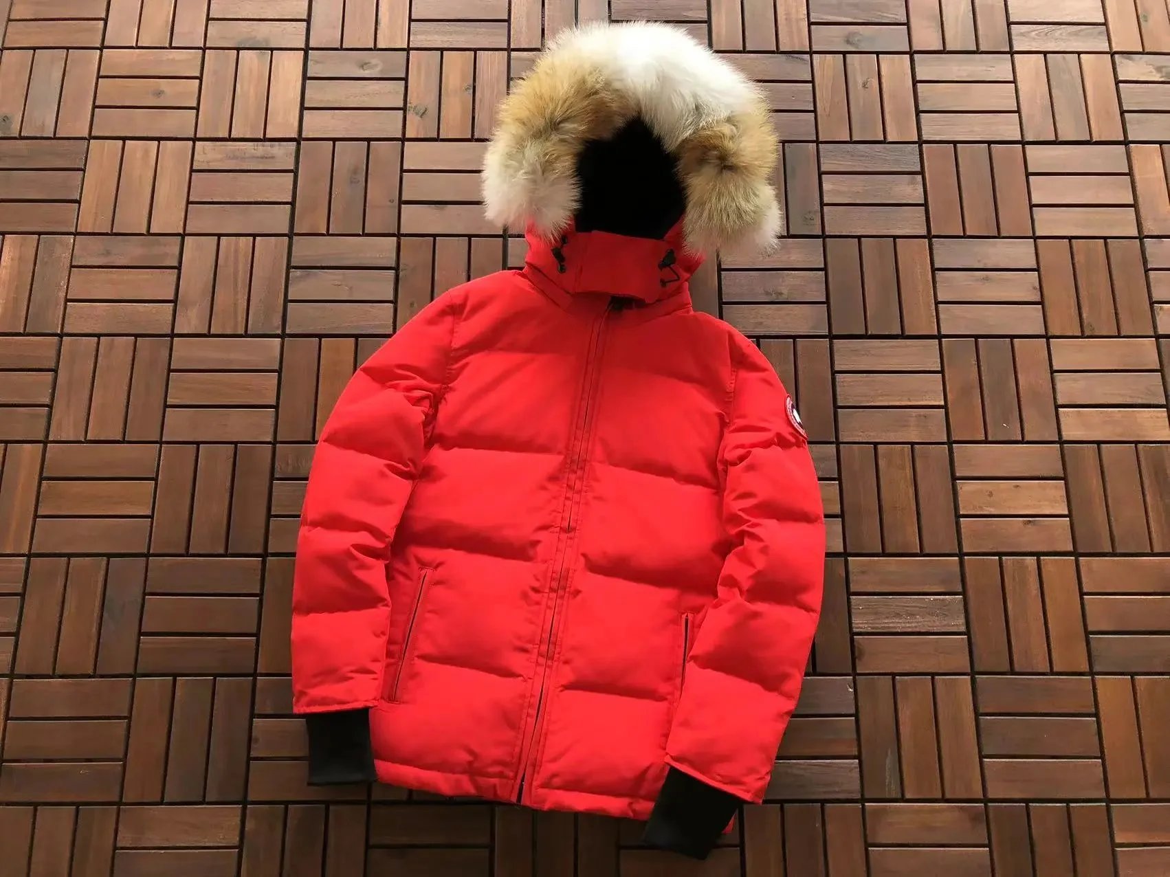 Canada Goose Down Jackets Fur-Trim Hooded Jacket — 14