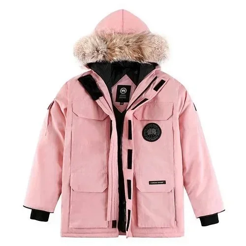 Canada Goose Down Jackets Expedition fur-trim hood parka product detail image 8