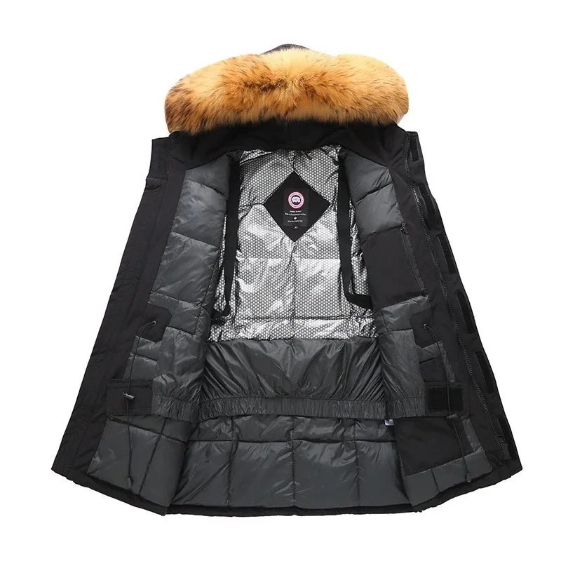 Canada Goose Down Jackets Expedition fur-trim hood parka image 13