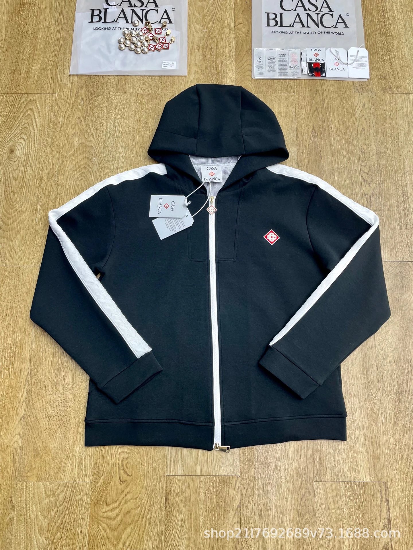 Casablanca Jackets Zip-Up Jacket — 34