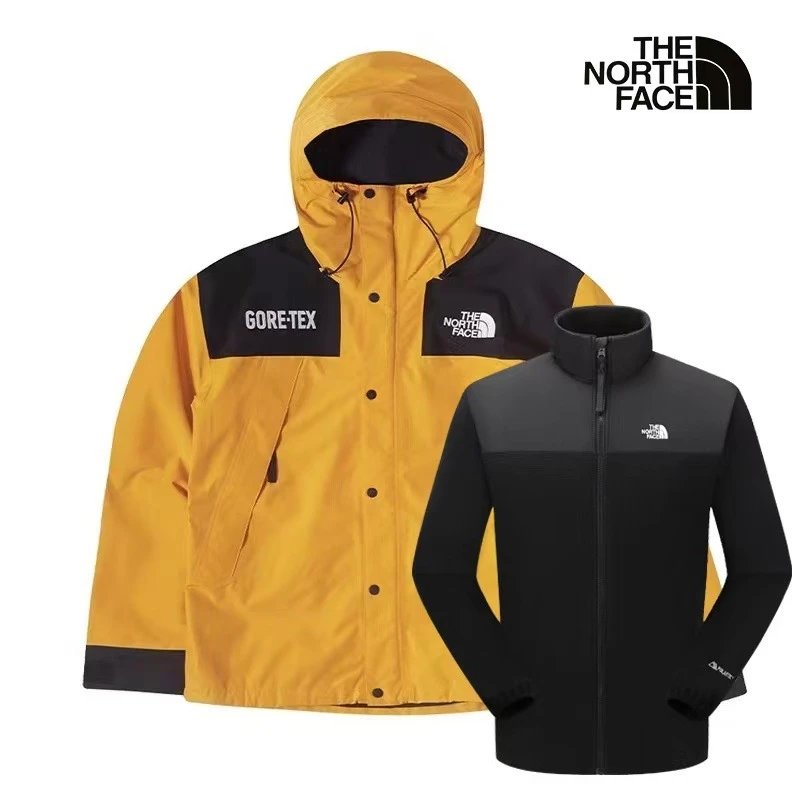 Nike Down Jackets Hooded Puffer — NF0A83 yellow