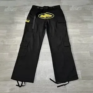 Hellstar Trousers Graphic Drawstring Wide-Leg product detail image 7