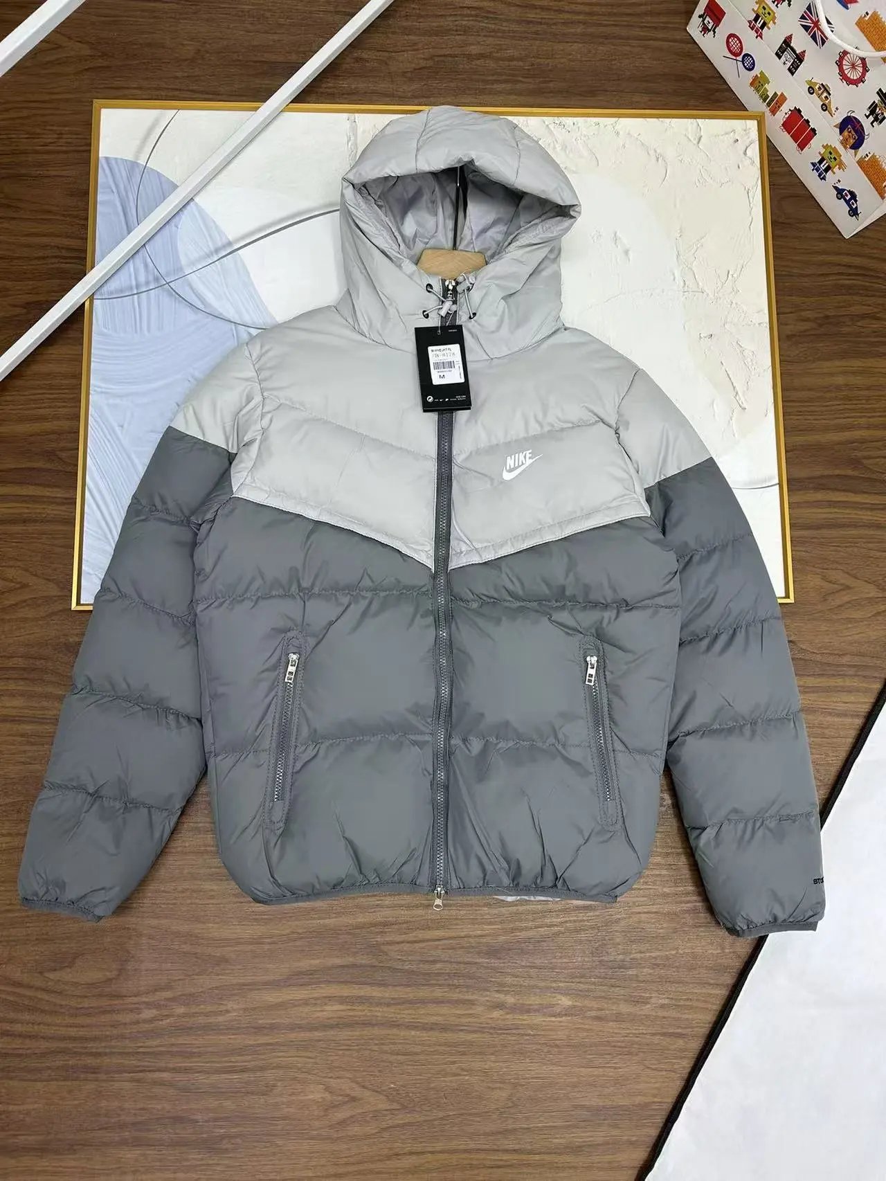 Nike Down Jackets Hooded Puffer image 3