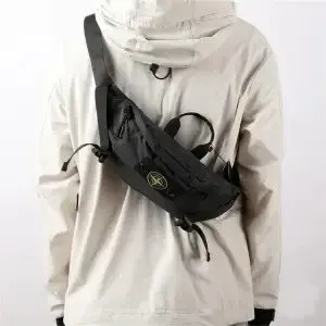 Design Messenger Bag Black Crossbody Bag - 3