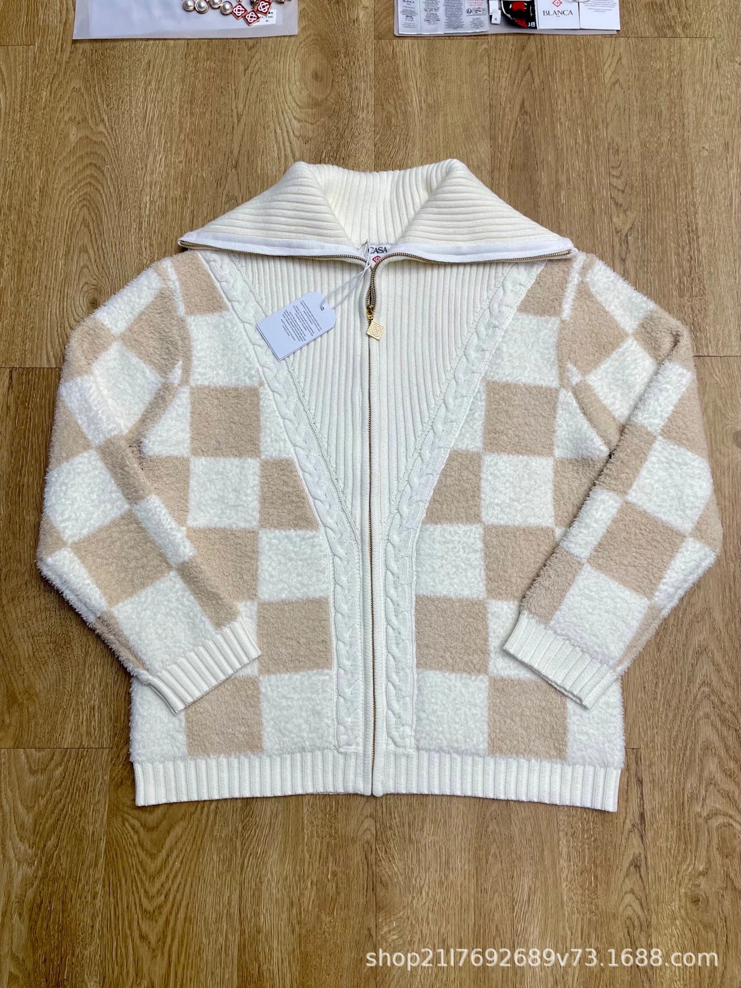 Casablanca Jackets Zip-Up Jacket — 39